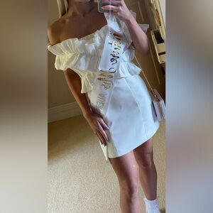 Bridal Mini Dress